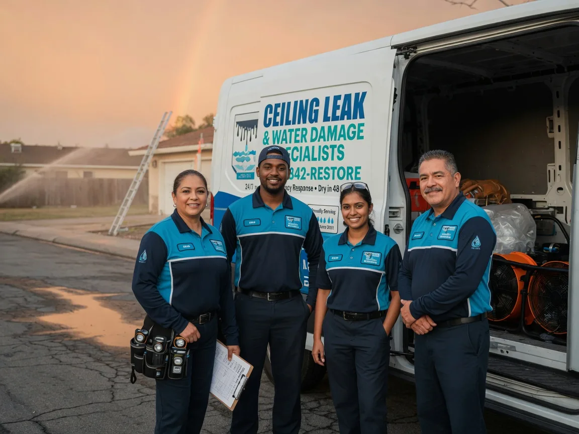Ceiling Leak Cleanup company in Pleasant City, OH